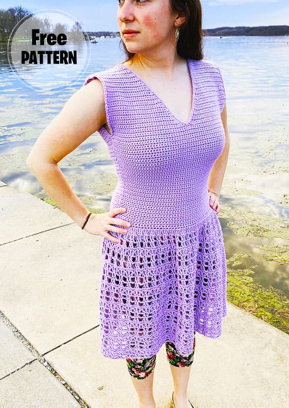 21 Crochet and Knitted Dress Patterns for Women