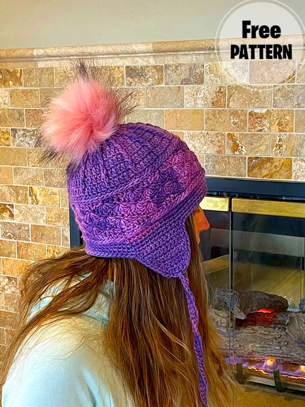 Earflap Unique Crochet Hat Pattern Free