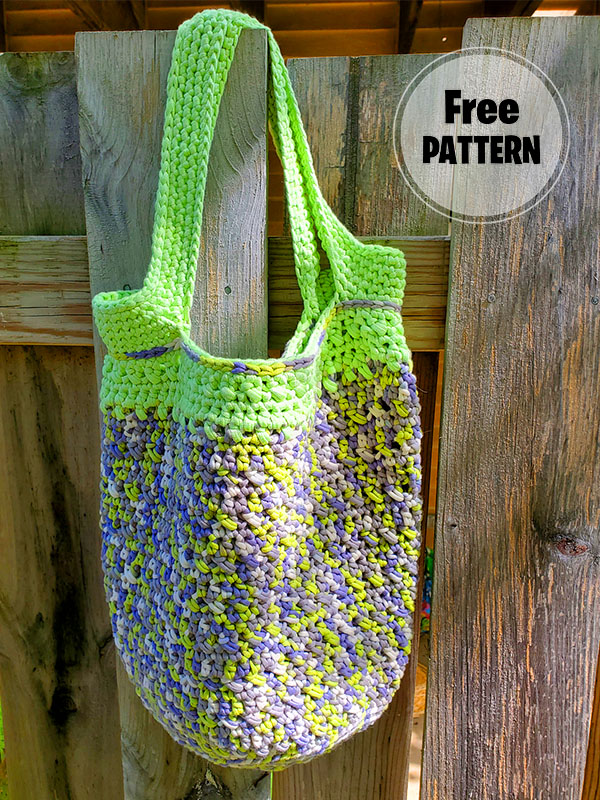 Soft Beach Bag Easy Crochet Pattern Free