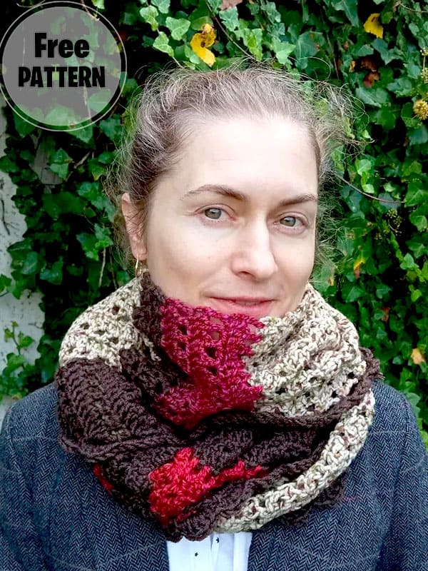 Morning Trendy Free Crochet Scarf Pattern